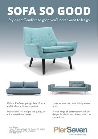 PierSeven Sofa Ad